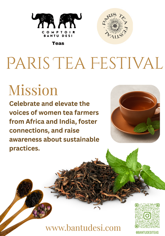 Comptoir BantuDesi join Paris Tea Festival