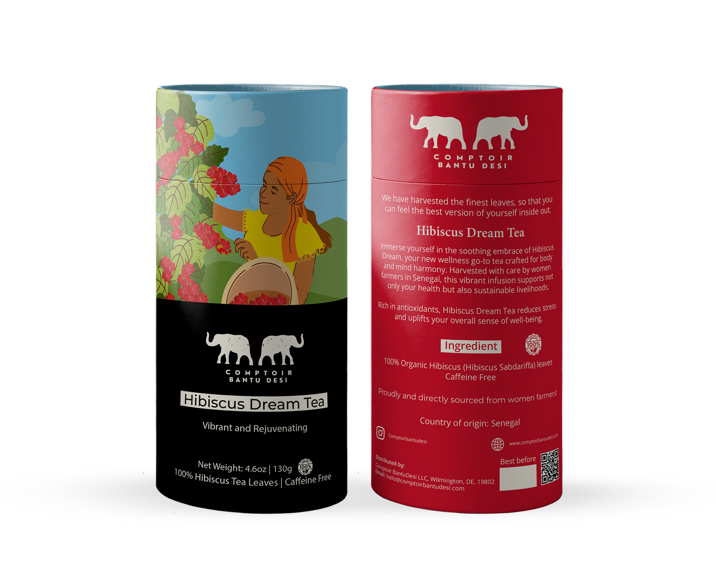 Hibiscus Dream Tea (1.7oz | 50 grams)