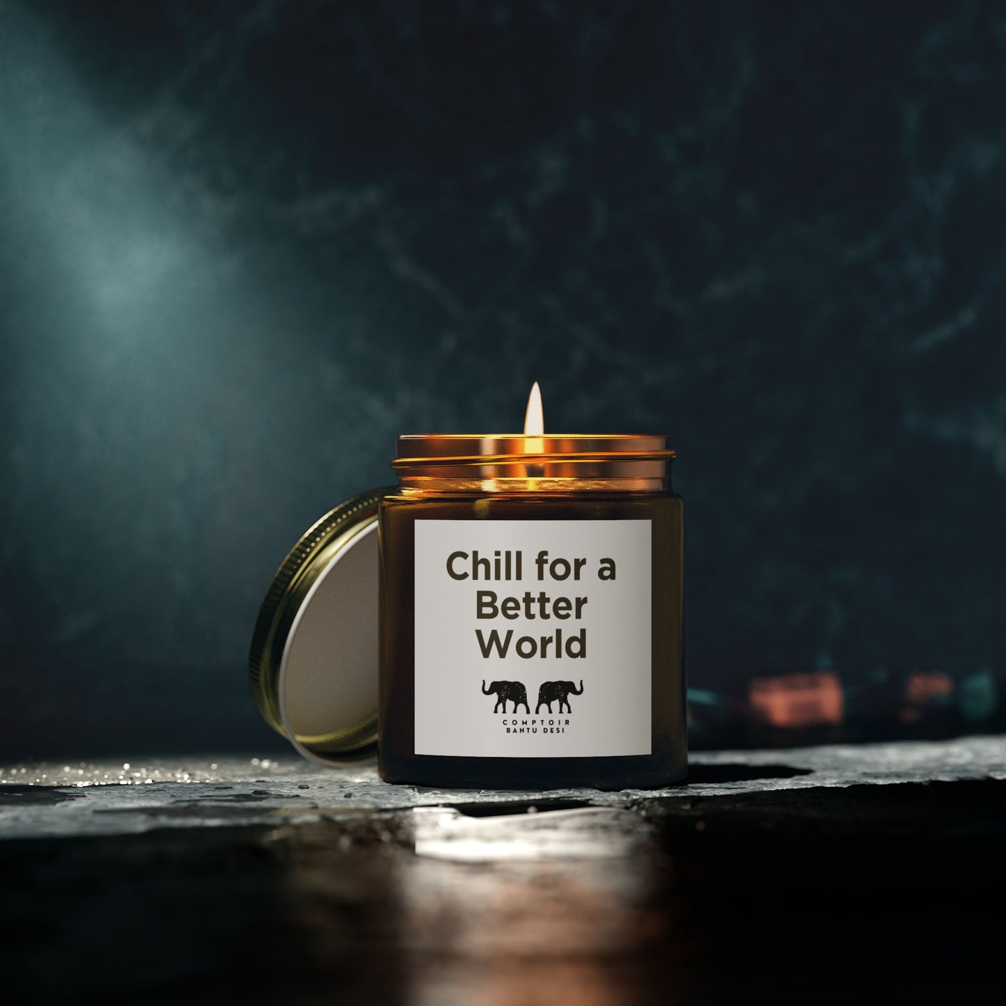 "Chill for a Better World" Soy Candle