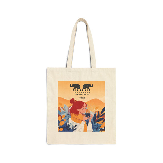 Comptoir BantuDesi Tote Bag Tangerine