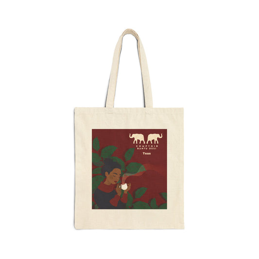 Comptoir BantuDesi Tote Bag Burgundy