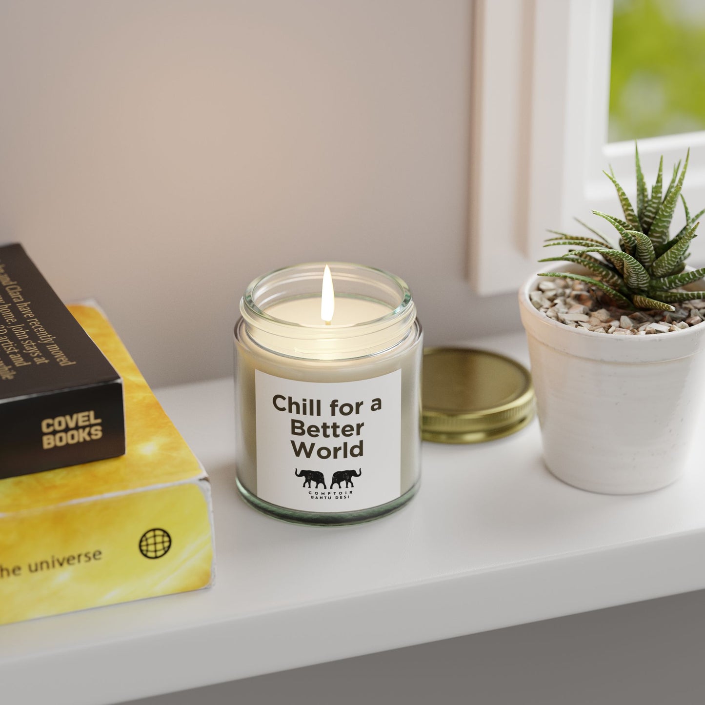 "Chill for a Better World" Soy Candle